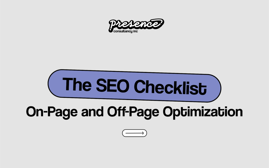The Ultimate 2024 SEO Checklist: On & Off-page Strategies